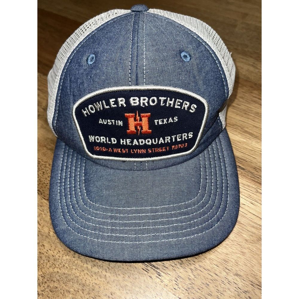 Howler Brothers Blue and Gray Trucker Hat